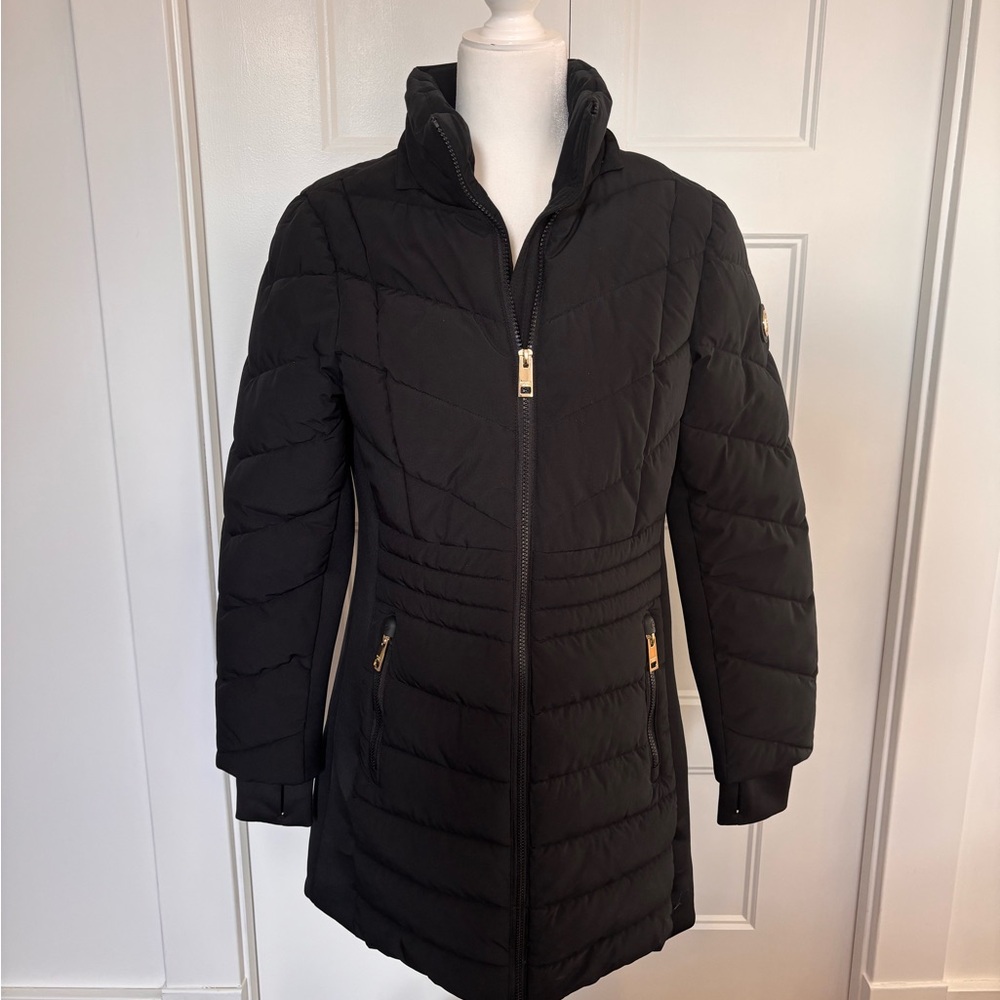 Michael Kors Black Quilted Jacket